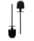 Viosuniu Land Series Ceramic Toilet Cleaner Brush and Holder Set for Bathroom, Non-Scratching Toilet Bowl, Rust-Proof (2 Pack)