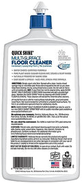 Quick Shine 2 Pack Smart Combo- Includes 1 Multi Surface Floor Cleaner 27oz & 1 Multi Surface Floor Finish 27oz | Use on Hardwood, Laminate, Luxury Vinyl Plank, Tile & Stone | Safer Choice Formulas