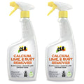 CLR Calcium, Lime & Rust Remover, Blasts Calcium, Dissolves Lime Deposits, Zaps Stubborn Rust Stains and Hard Water Deposits, 26 Ounce Spray Bottle (Pack of 2)