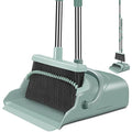 kelamayi Broom and Dustpan Set for Home，Broom and Dustpan Set, Broom Dustpan Set, Broom and Dustpan Combo for Office, Indoor&Outdoor Sweeping, Stand Up Broom and Dustpan (Gray&Yellow)