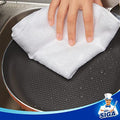 MR.SIGA Microfiber Cleaning Cloth, All-Purpose Microfiber Towels, Streak Free Cleaning Rags, Pack of 12, Black, Size 32 x 32 cm(12.6 x 12.6 inch)