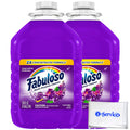 Number 1 In Service Fabolouso Makes 64 Gallons Lavender Purple Liquid Multi-Purpose Professional Household Non Toxic Fabolouso Hardwood Floor Cleaner Refill Wallet Tissue pack (2 Pack)