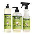 Mrs. Meyer's Clean Day Kitchen Basics Set, Includes: Multi-Surface Cleaner, Hand Soap, Dish Soap, Lavender Scent, 3 Count Pack