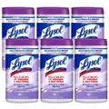 Lysol Disinfectant Wipes, Multi-Surface Antibacterial Cleaning Wipes, For Disinfecting and Cleaning, Lemon and Lime Blossom, 80 Count (Pack of 4)